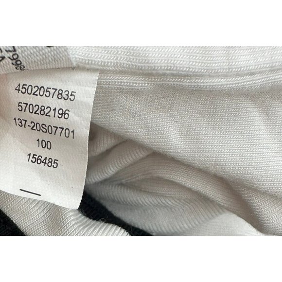 SOMA Weekend Black White Stripe Sz S Soft Jersey Maxi Dress Shelf Bra Racerback - Picture 14 of 14